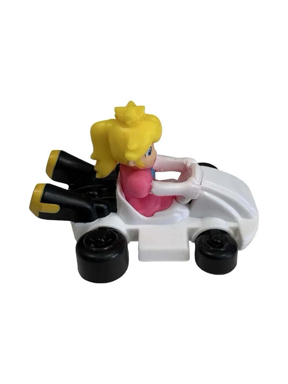 Princess Peach Nintendo 2024 McDonald's Happy Meal Toy Mario Kart Race Car
